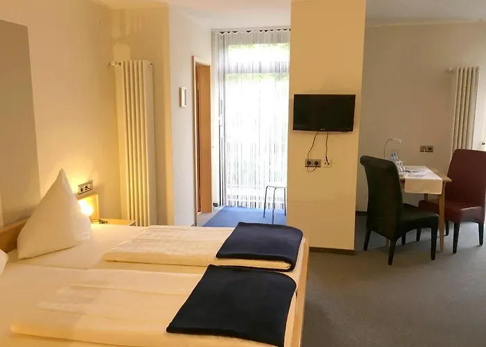 호텔 Garni Am Goetheplatz 바트뮨슈터암슈타인에베른부르크